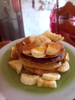 Φωτογραφία της συνταγής Pancakes χωρίς ζάχαρη 🥞