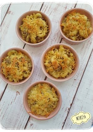 Foto resep 91. Baked Macaroni Beef and Cheese