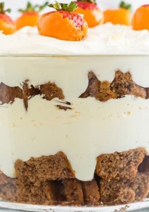 A picture of Carrot Cake Trifle.