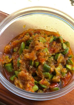 Foto resep Sambal bawang pete
