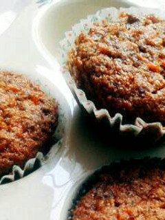 Una foto de Muffins Zanahoria y Nuez