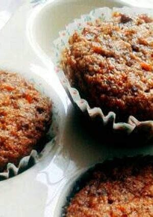 Una foto de Muffins Zanahoria y Nuez