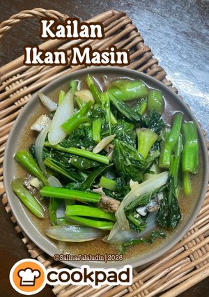 Gambar Kailan Ikan Masin