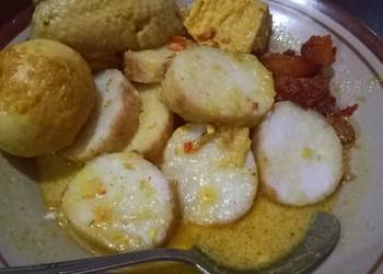 Resep Mudah Lontong Kari Ayam Praktis Enak