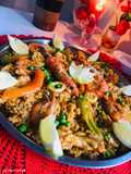 স্প্যানিশ পায়েলা (Spanish paella recipe in Bengali)