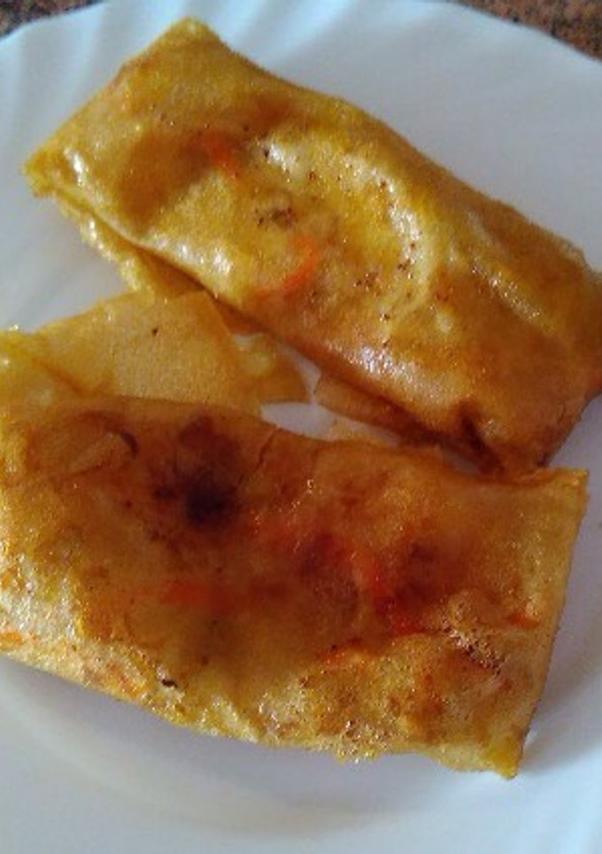 Una foto de Rollitos de primavera sin carne (Receta Vegana)
