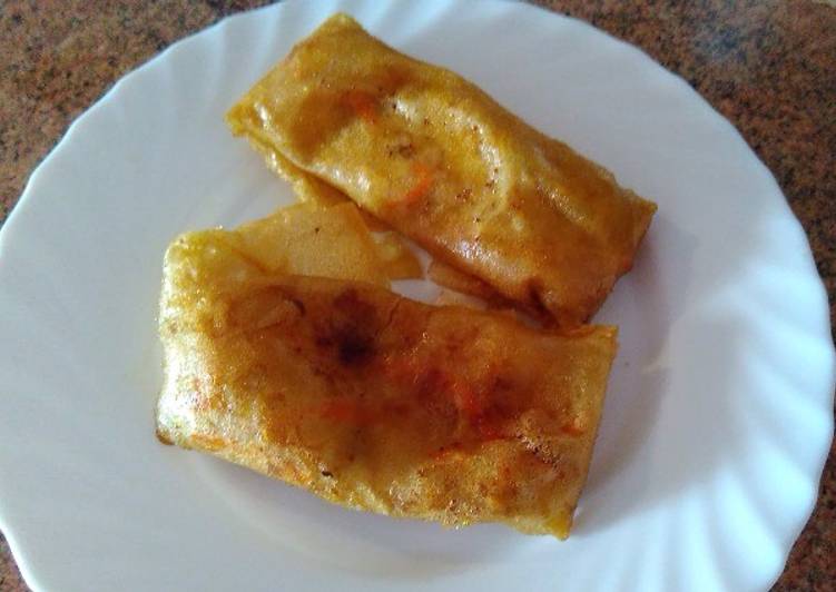 Rollitos de primavera sin carne (Receta Vegana)