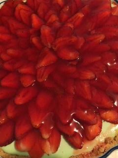Una foto de Cheesecake de limón