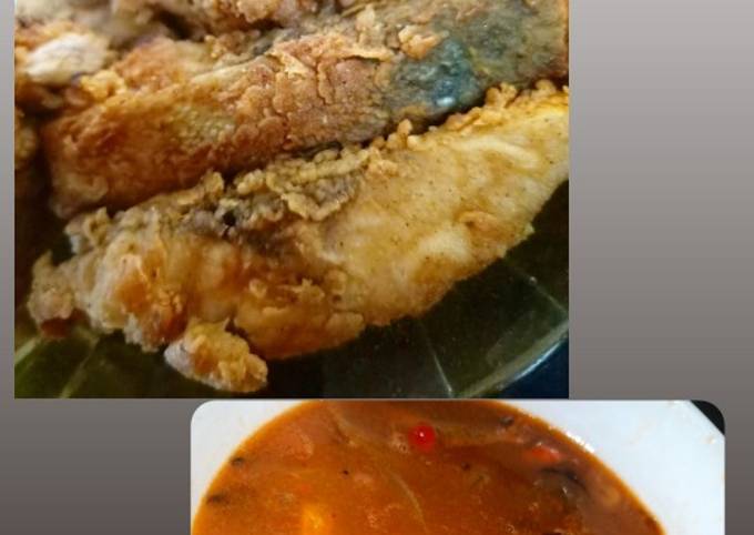 Ikan Fillet Tepung saus Asam Manis