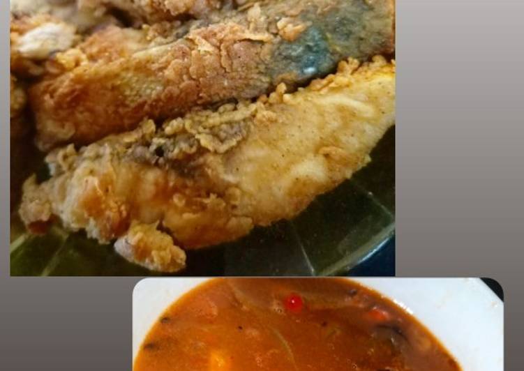 Resep Terbaik Ikan Fillet Tepung saus Asam Manis Yummy Mantul