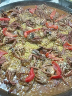 Una foto de Arroz con nécoras
