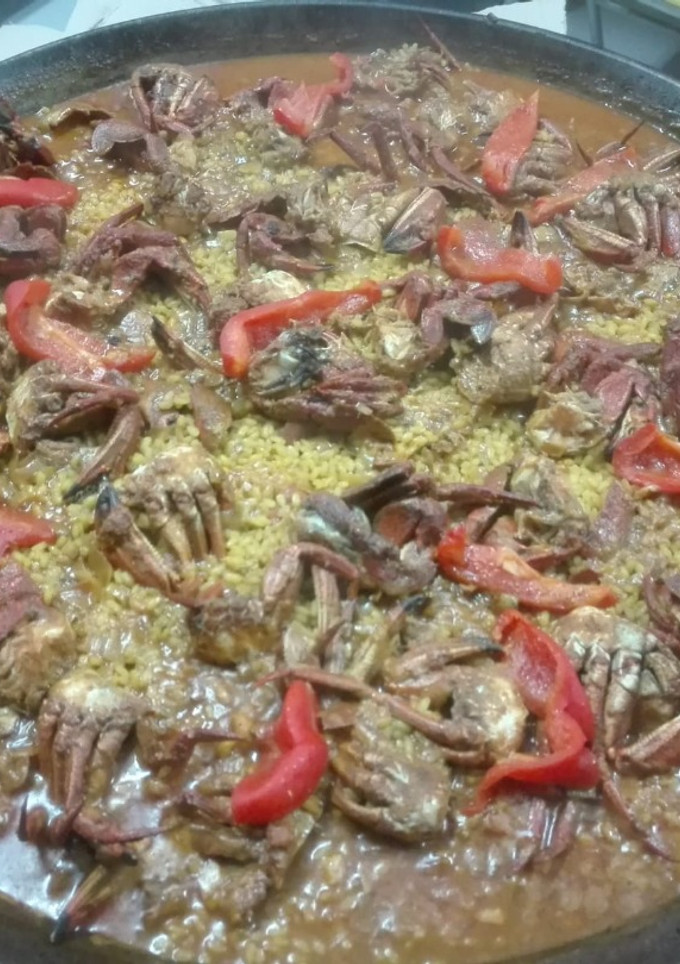 Una foto de Arroz con nécoras