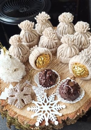 Une photo de Ferrero Rochers maison