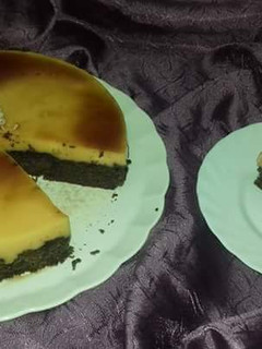 صورة لوصفة كيكة الكراميل