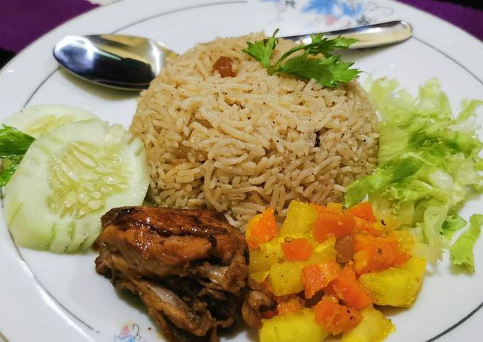 Nasi Kebuli Ayam madu