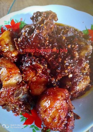Foto resep Ayam goreng mentega saus kacang
