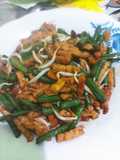 Tumis Tempe Kacang Panjang