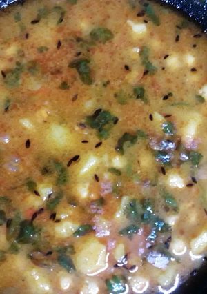 A picture of Chana masala.