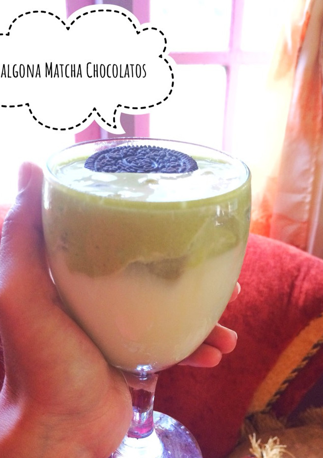 Foto resep Dalgona Matcha Chocolatos