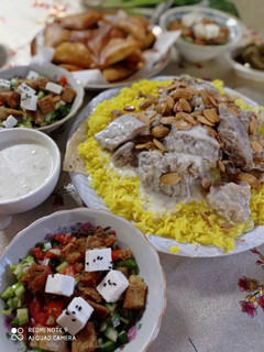 صورة لوصفة منسف 🤭