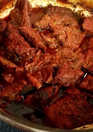 A picture of Tenderloin tip carne asada.