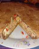 Tarta integral de atún
