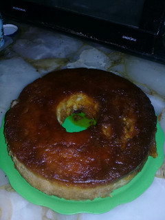 Una foto de Budín de pan