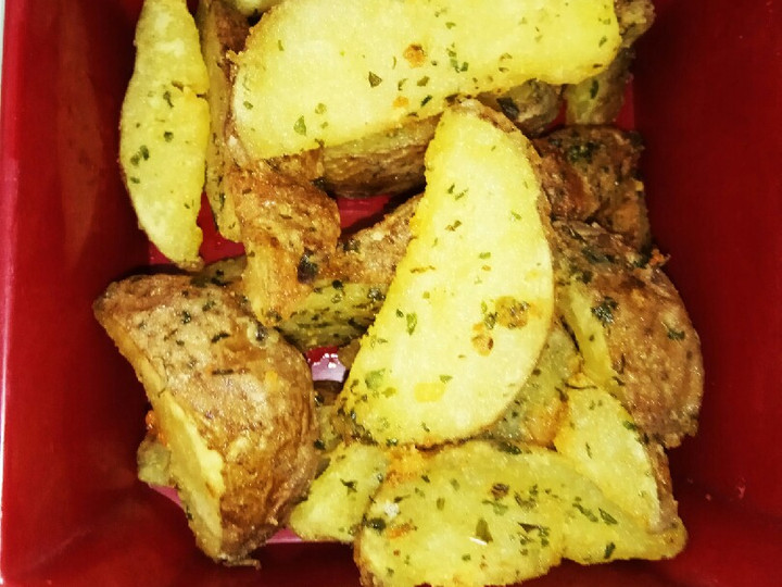 Resep Kentang wedges (simple) Anti Gagal