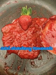Foto resep Selai Strawberry Homemade (2 bahan)