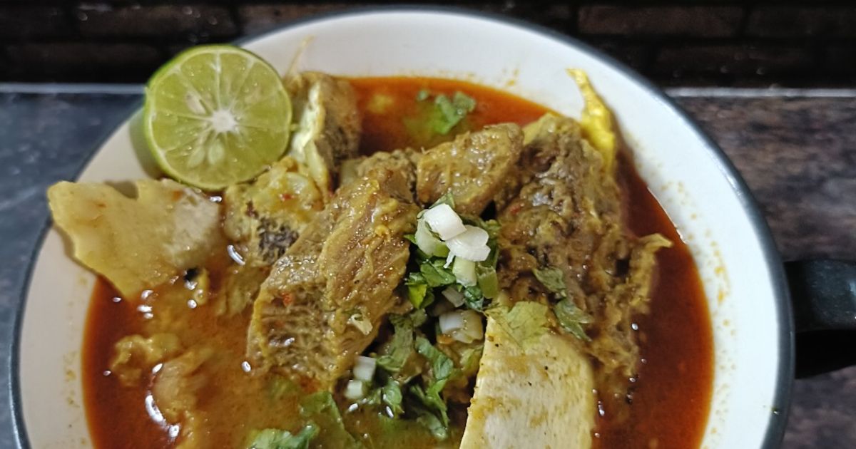 Soto Tangkar Iga Sapi khas Betawi