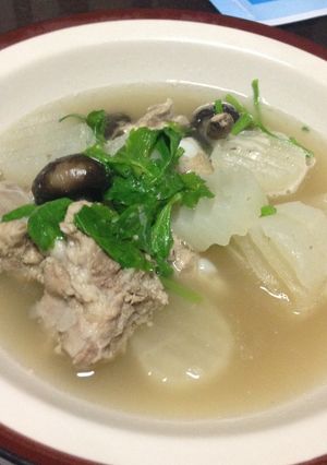 รูปของ ซี่โครงหมูตุ๋นหัวผักกาด