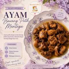 รูปของ Ayam Bawang Putih Mentega Sat Set