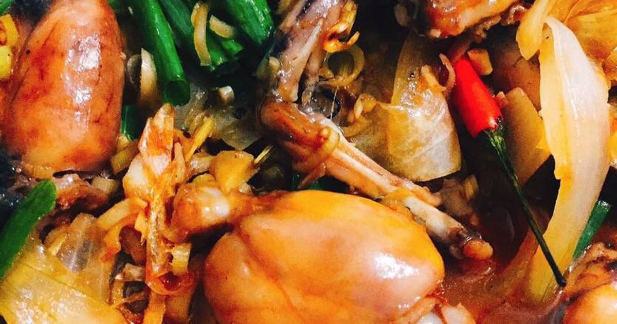Hướng dẫn Cách làm món ếch xào lăn chấm bánh mì đậm chất ẩm thực Việt Nam