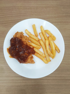 Foto resep Chicken steak & BBQ sauce