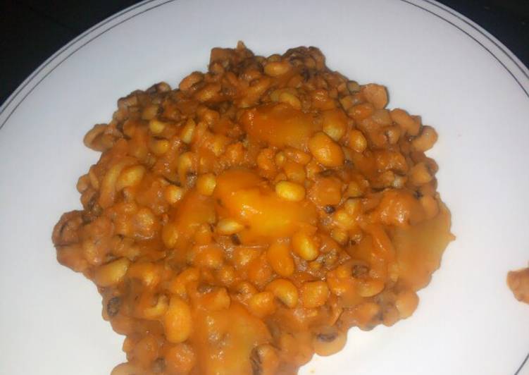 Recipe of Award-winning Porridge beans with sweet potatoes