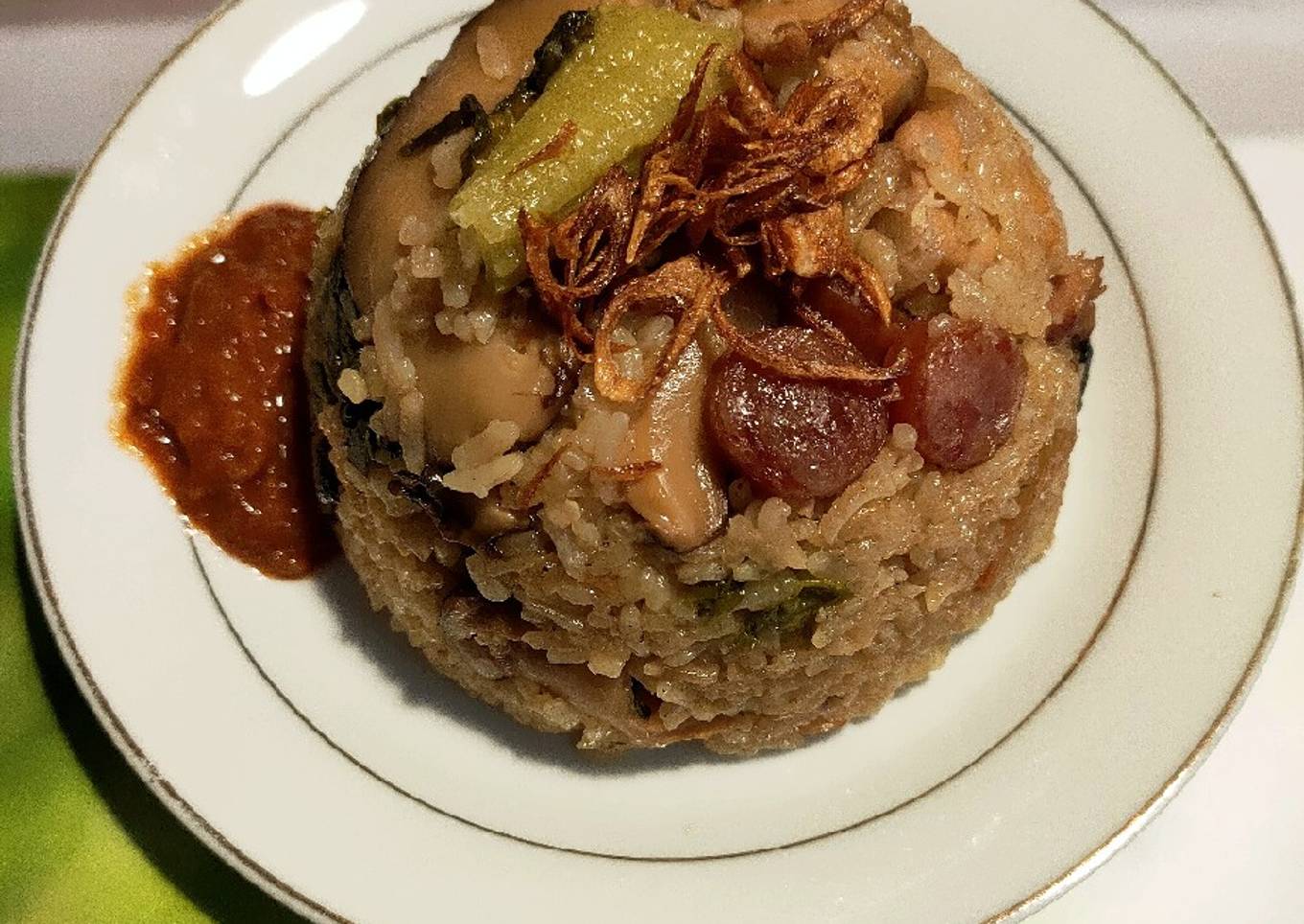 Nasi Tim Sawi Pahit (Kwa Chai Pui) NON HALAL