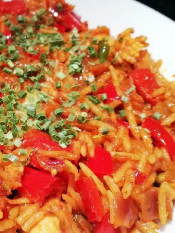 Recipe Spicy Red Risotto (Vegan) the So Delicious Delicious