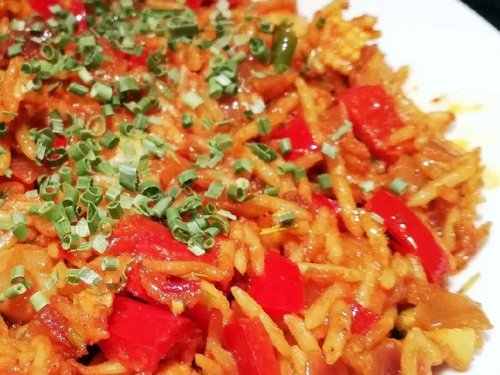 Recipe Spicy Red Risotto (Vegan) the So Delicious Delicious