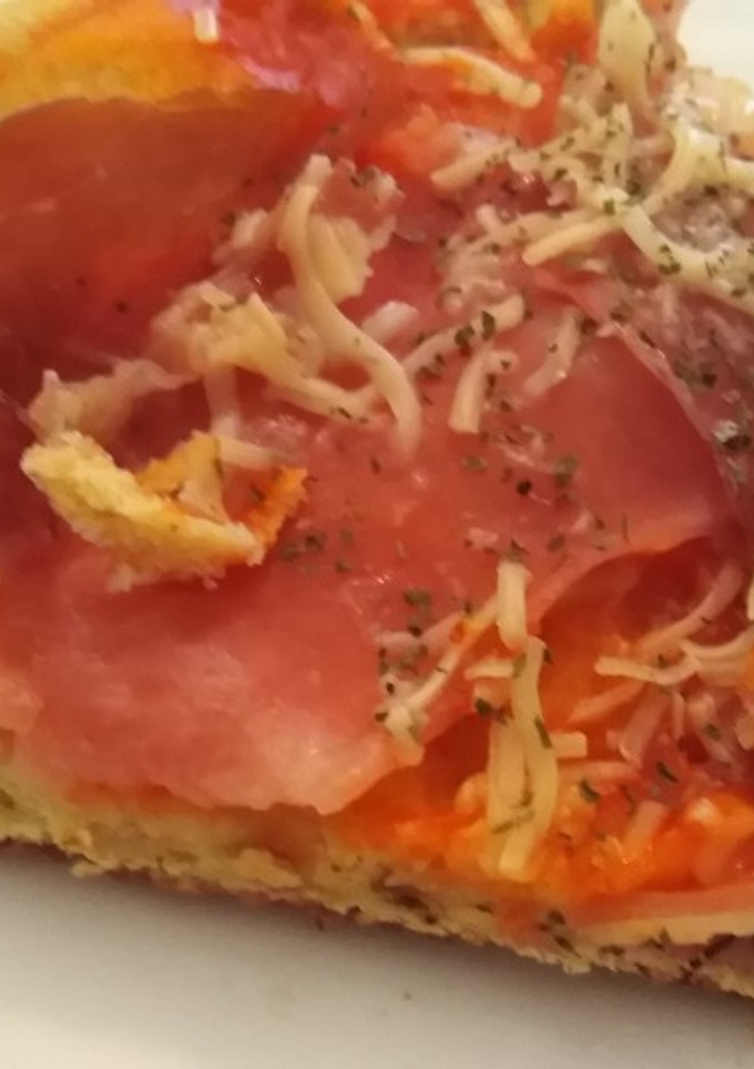 Una foto de Pizza a la sartén