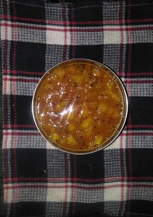 કાચી કેરી નુ શાક રેસીપી મુખ્ય ફોટો