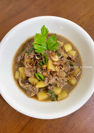 Foto resep Bistik Daging Sapi dan Kentang🧆