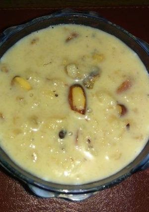 A picture of Badam kheer #foodies &friends.