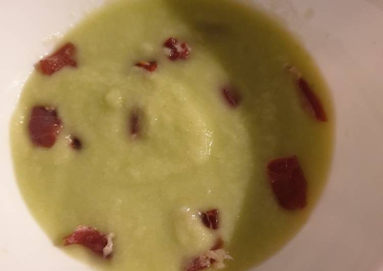 Gazpacho de melón y pepino