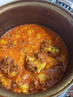 عکسی از دستور خورشت نخود فرنگی