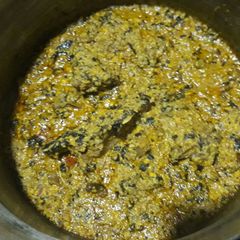 A picture of Egusi soup.