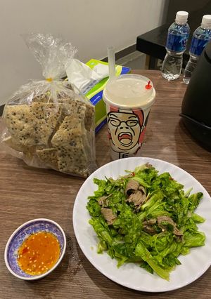 Hình của món Salad bò.