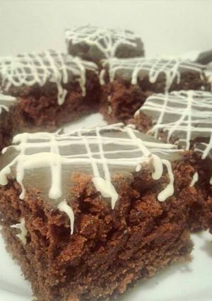 Una foto de Brownies de Chocolate