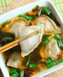 Sopa de empanaditas casi chinas