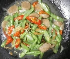 Ini Caranya Oseng Buncis Bakso Enak Sederhana