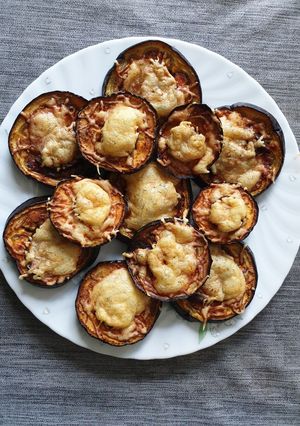 Villámgyors sült sajtos padlizsán recept fotója